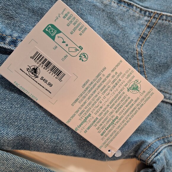 Disney Ily 4EVER Big Thunder Mountain Railroad Denim Jacket Girls - A Brand-New - Picture 12 of 15